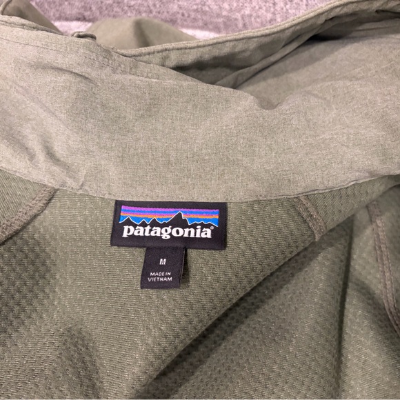 Patagonia Adze Women's Olive Green Hooded Jacket - Picture 5 of 6
